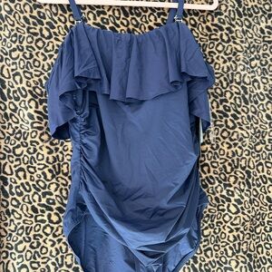 La Blanca navy swim suit